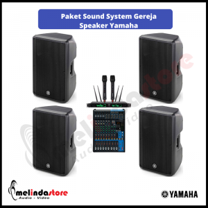 Paket Sound System Gereja Speaker Yamaha DBR15 - 4 Speaker